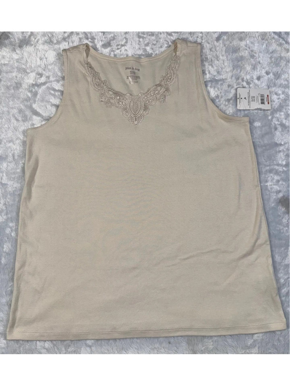 White Stag 100% Cotton Tank Top